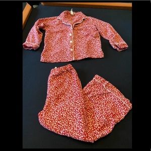 Floral two-piece pajamas